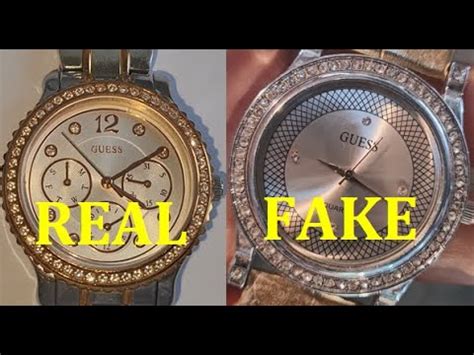 how to tell a fake guess watch|how to check if a guess item is real.